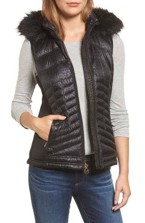 michael kors winter vest|Michael Kors vest women's.